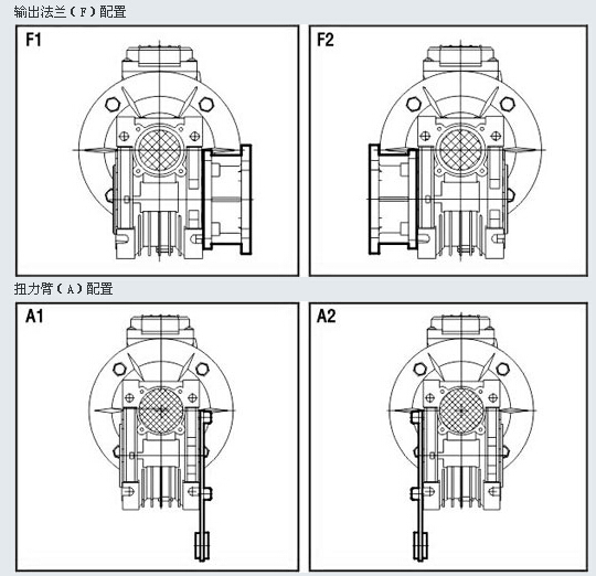大扭矩NMRV減速機(jī)安裝方式